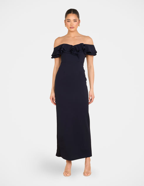 Izabel Double Ruffle Gown